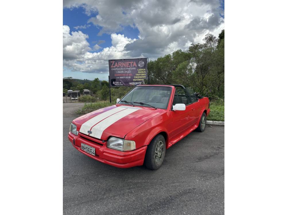 FORD - ESCORT - 1991/1991 - Vermelha - R$ 21.900,00